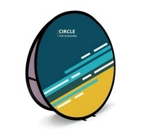 Circle Pop Out Banners