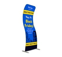 Fabric Display Stand S Shape