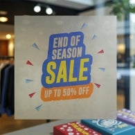 Printed Frosted Decals