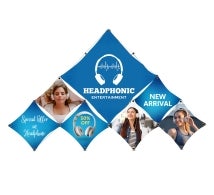 Triangular Large Micro GeoMetrix Table Top Display