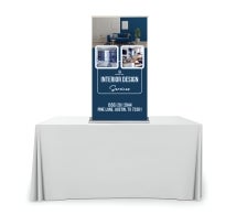 Silverstep Tabletop 24 Inch Retractable Banner Stand