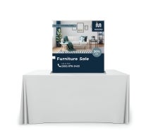 Silverstep Tabletop 36 Inch Retractable Banner Stand