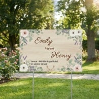 Custom Wedding Signs