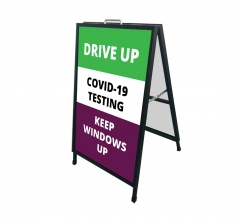 Drive Up Covid-19 Testing Metal Frames