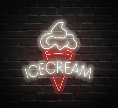 Ice Cream Neon Sign
