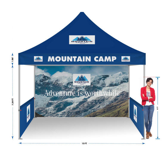 Buy 13' x 13' Custom Canopy Tents at Lowest Price