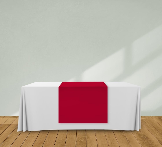 2.5' x 6' Table Runners - Red