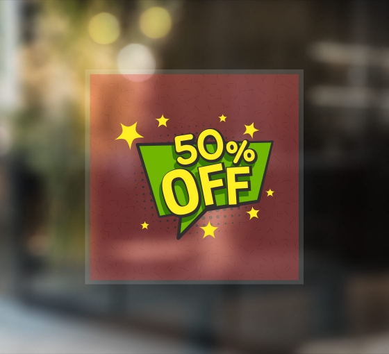 Shop for Custom Clear Window Decals - Save Up to 30%