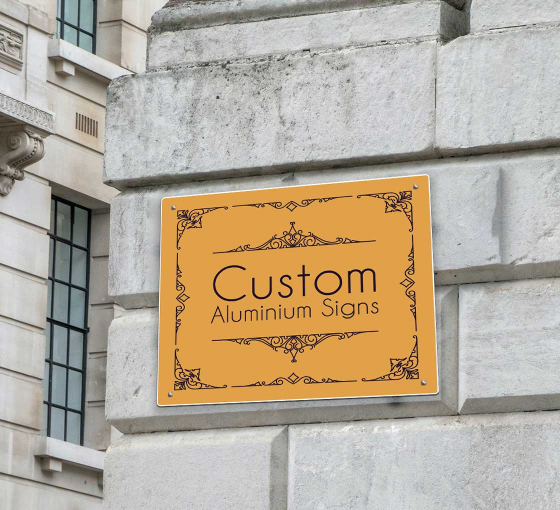 Custom Aluminum Signs