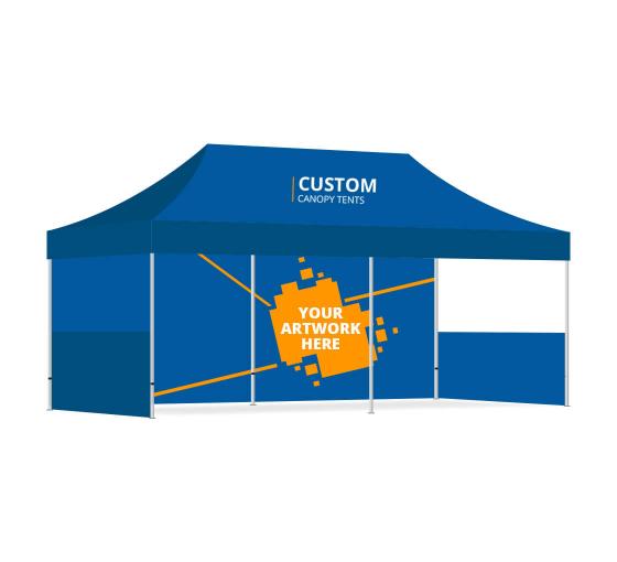 Buy Custom 20 x 10 Canopy Tents & Get 20% OFF | BannerBuzz CA