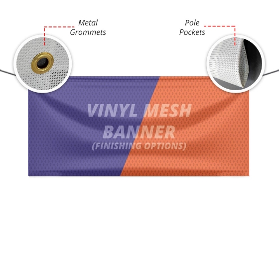 Mesh Banners, Lowest Price Mesh Custom Banners Online at $6.99