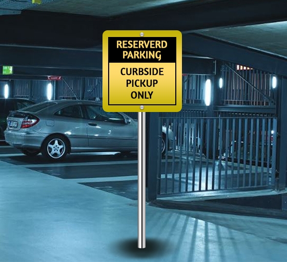 Patient Parking Only Sign 12 wide x 18 tall Heavy Gauge Aluminum Reflective 