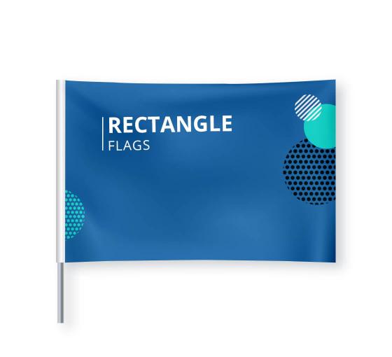 Rectangle Flags Custom Rectangle Flags Bannerbuzz