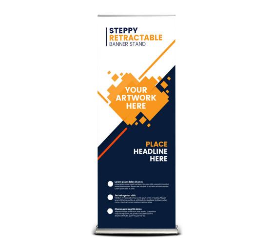 Order Custom Steppy Retractable Banner Stand Online In Ca