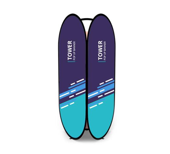 Custom Tower Pop Up Banner Buy Tower Pop Up Banner Online In Ca