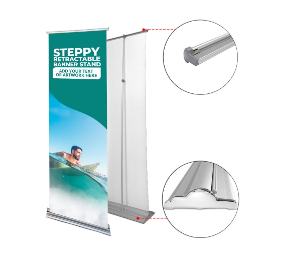 Steppy Retractable Banner Stands