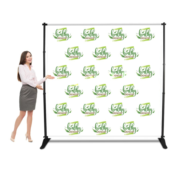 Multi-brand Step & Repeat banner 13670, www.sign11.com