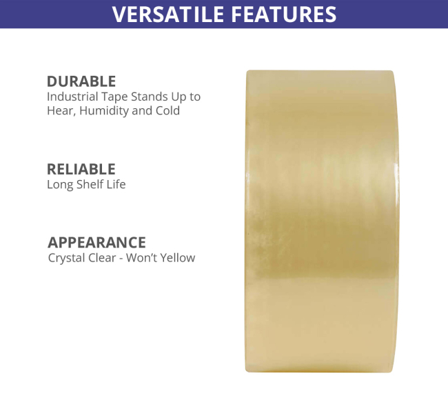 Shop Online Acrylic Adhesive Clear Packaging Tape