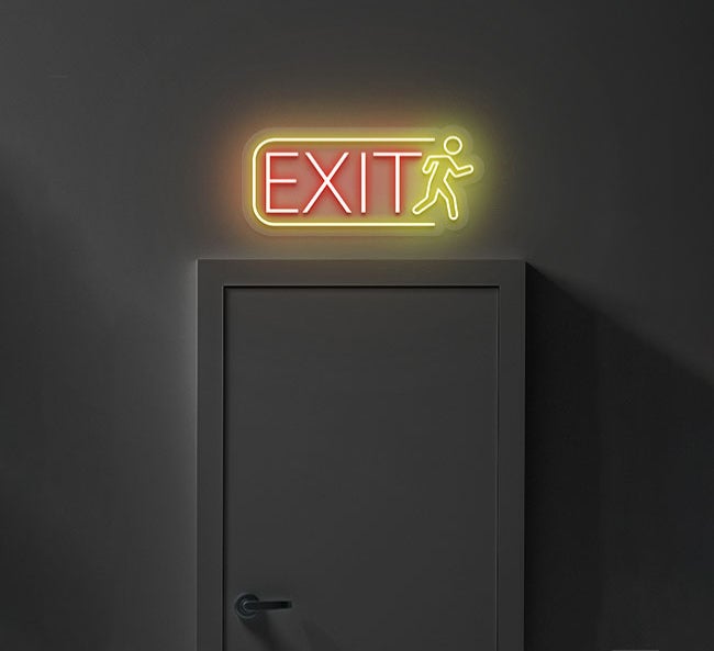 Exit Neon Sign Online Exit Neon Sign Bannerbuzz.ca