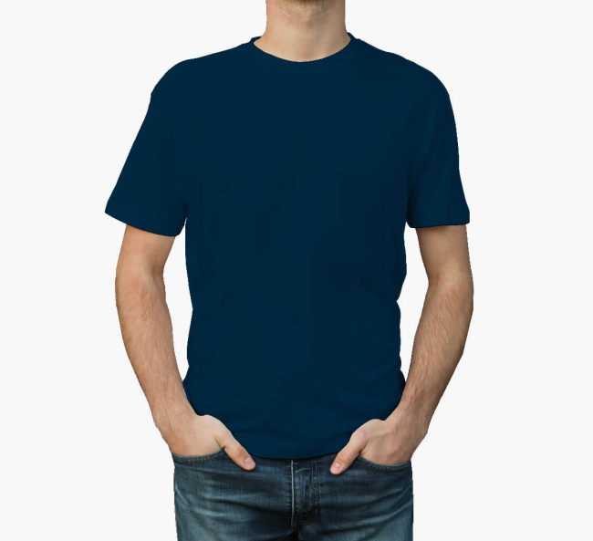 Mens Long Sleeve T-Shirt 100% Cotton Plain Crew Round Neck Casual Tee Tops  S-3XL