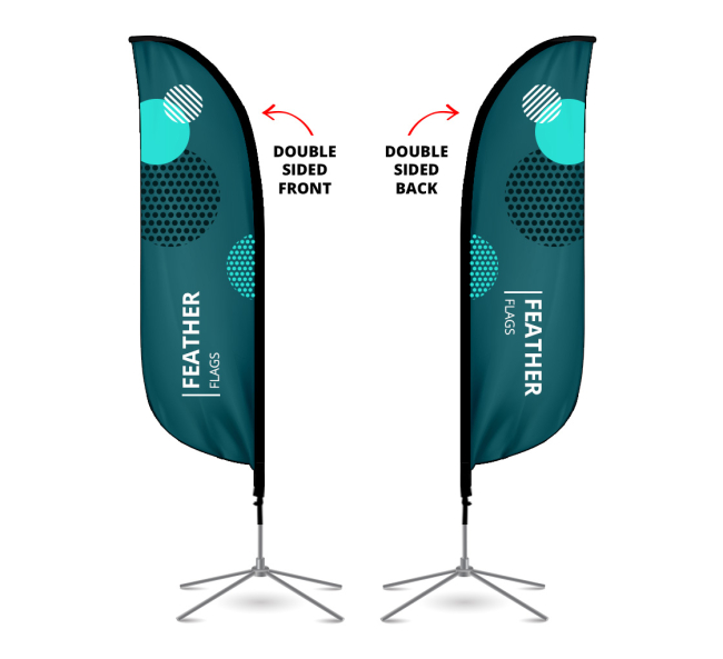 Custom Feather Flags & Feather Banners - Printmoz