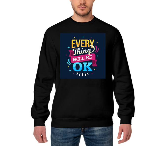 Buy High Quality and Durable Men's Custom Printed Sweatshirts