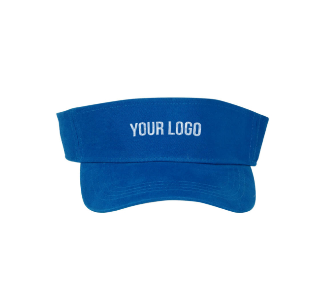 Handmade Cotton Visor Golf Hat, Sun Hat , Beach Wear, Travel, Adjustable  Size 