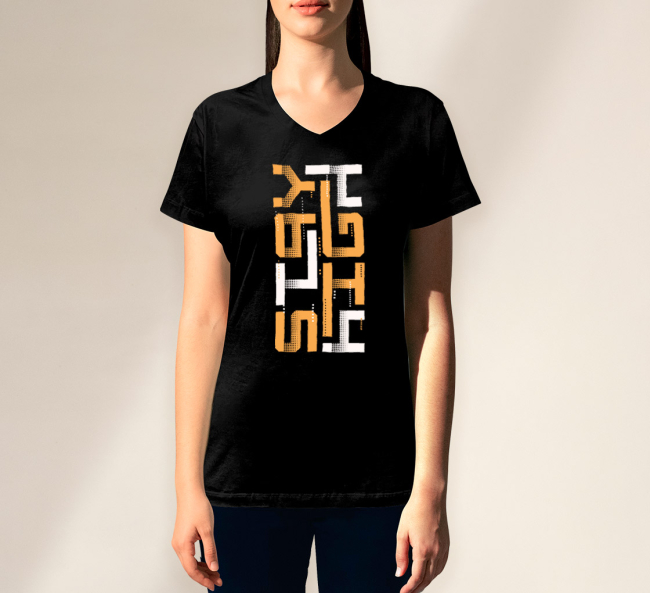 Buy Women's Printed T-Shirt - V Neck & Get 20% Off | BannerBuzz CA