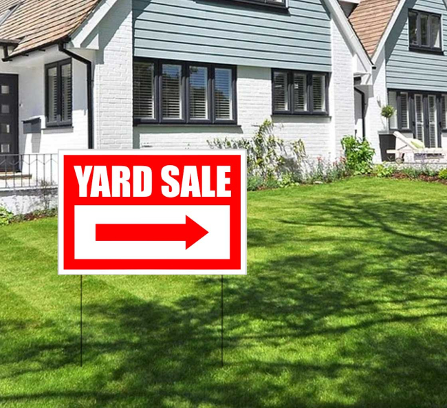 Yard Sale Signs