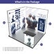 10 Ft Backlit Trade Show Display - Design 5