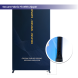 16.4x10ft Magnetic Modular Fabric Displays - U Shape Curved