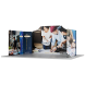 16.4x10ft Magnetic Modular Fabric Displays - U Shape