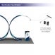 20ft Island Twin Arch Display Booth