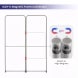 20 ft magnetic modular fabric displays design 21 built in magnet frame