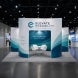 20 ft Open Front Exhibit Booth Lifestyle 1