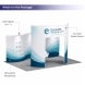 20 ft Open Front Exhibit Booth What In the Package