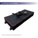 20ft Backlit Trade Show Display LED Lightbox Display with Counters Side Panels hardcase carry bag
