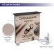 20ft Backlit Trade Show Display LED Lightbox Display with Counters Storage seg light box counter