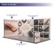 20ft Backlit Trade Show Display LED Lightbox Display with Counters Storage what In the package