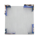 20ft Magnetic Modular Fabric Displays - 4 L-Shape Sections