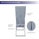 Portable LED Digital Display Signage with Floor Stand