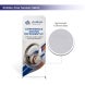 6.5ft Magnetic Modular Fabric Display - Curved Shape