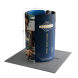 6.5ft Magnetic Modular Fabric Display - Tower Island Shape