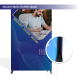 6.5ft Magnetic Modular Fabric Display - Tower Island Shape