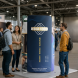 6.5ft Magnetic Modular Fabric Display - Tower Island Shape