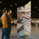 6.5ft Magnetic Modular Fabric Display - Two Sloped & Straight Banner Stands