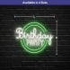 Birthday Party Neon Sign