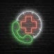 Emergency Call Neon Sign