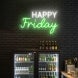 Happy Friday Neon Sign