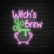 Witch Cauldron Neon Sign